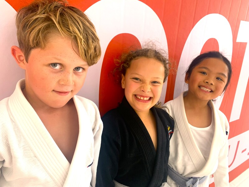 Kids in gis at ROOTS Brookvale